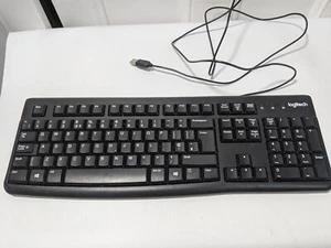 Logitech K120 USB Keyboard - Black - Picture 1 of 5