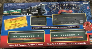 **NUEVO** Juego de tren de Navidad EzTec North Pole Express a batería vacaciones - Imagen 1 de 3