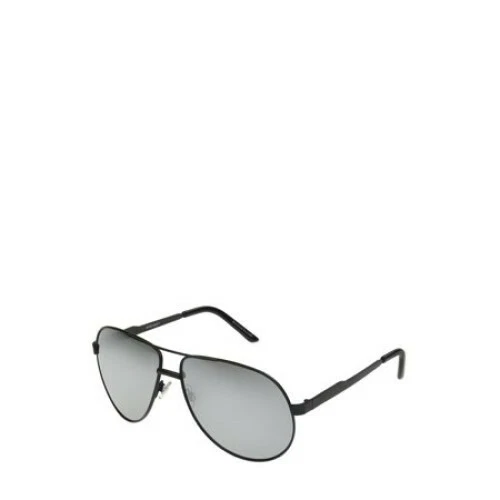 Foster Grant Mens Metal Black Aviator Sunglass 8  NEW!! - Image 1 of 1