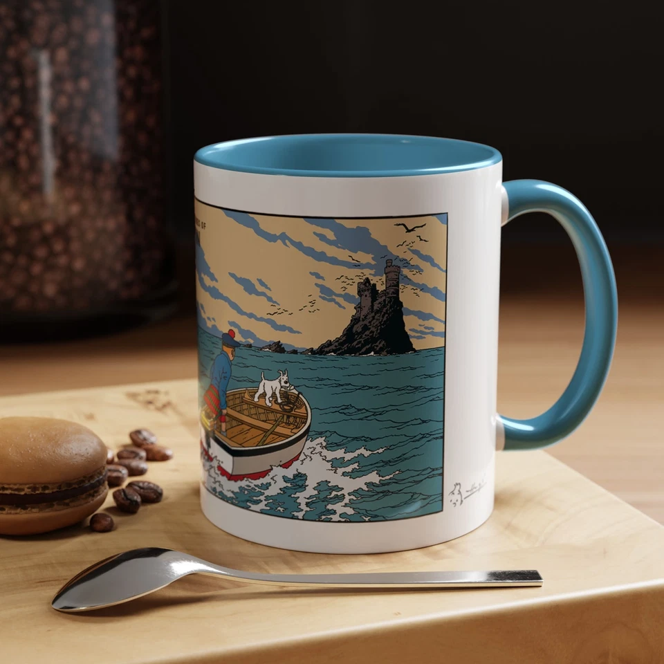 Tin-tin: The Black Island 11oz mug — 第 1/1 张图片