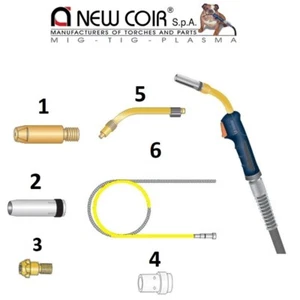 NEW COIR BZ 36 TORCE SALDATURA TORCIA PER SALDATRICE FILO CONTINUO E RICAMBI - Imagen 1 de 22