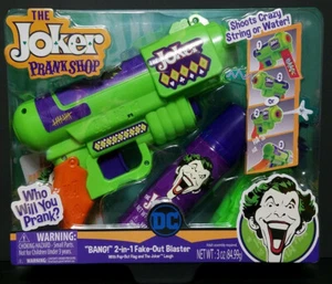 La tienda de bromas del Joker ¡BANG! Blaster 2 en 1 Fake-Out Dispara Crazy String/Water C3 - Imagen 1 de 5