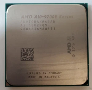 AMD A10-9700E Quad Core APU 3.0GHz 2MB Socket AM4 Radeon R7 Processor - Picture 1 of 2