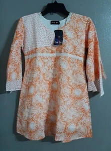 neu- DAMEN ONLY YOU LANGARM PULLOVER ORANGE TUNIKA OBERTEIL.GR.L - Bild 1 von 7