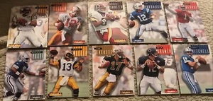 1994 Skybox Impact NFL Football Quarterback Update Complete 10 Card Set - Bild 1 von 4