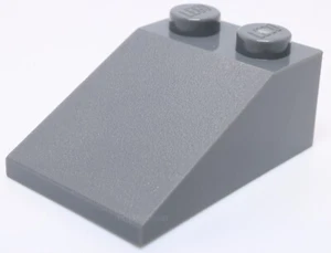 Lego 5x Dark Bluish Gray Slope 33 3 x 2 - Picture 1 of 1