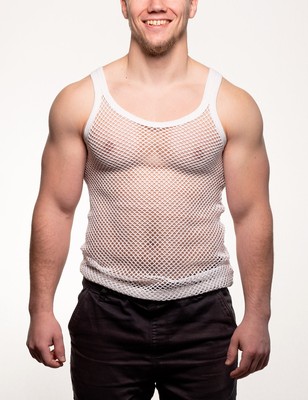 Mens String Vests for sale | eBay UK