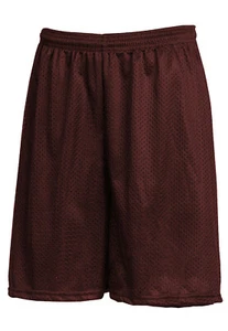 Mens Hill Mesh Short Jersey Plain Pants Basketball Gym Fitness School Uniform PE - Picture 1 of 18