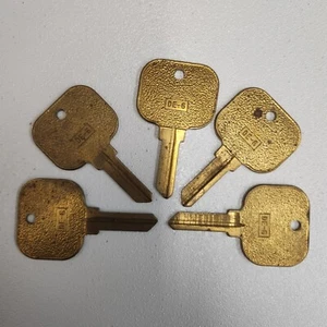 5 Key Blanks Curtis DE-6 BIG HEAD Dexter Key DE6 / MD17 - Picture 1 of 2