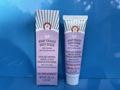 First Aid Beauty KP Bump Eraser Body Scrub 1 oz 28.3 g Travel Size NEW - Image 1 of 2