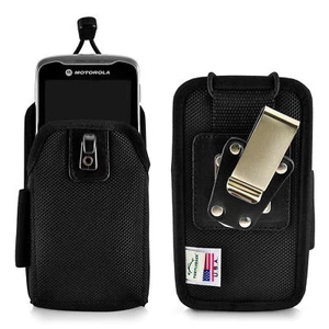 Zebra Motorola TC55 Touch Mobile Computer Nylon Scanner Holster- 2 Belt Clips - Picture 1 of 12