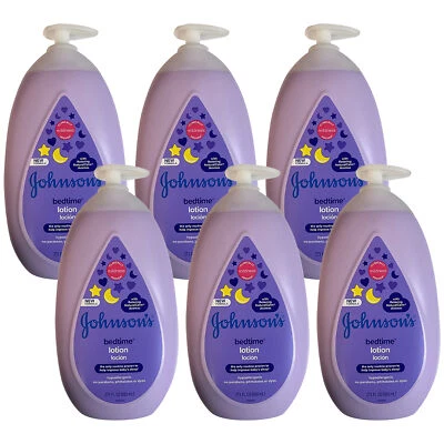 6-Nuevas lociones corporales hidratantes para bebés Johnson's Baby para dormir con aceite de coco y re Foto 1 de 4