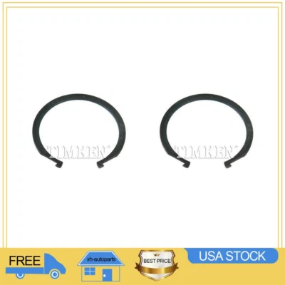 2 передних фиксирующих кольца подшипников колес подходят для Accent Hyundai 2000 - 2015 2016 2017 годов выпуска - Изображение 1 из 3