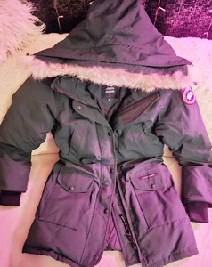 Canada Goose Expedition Parka -Dark Green - Medium - Picture 1 of 5