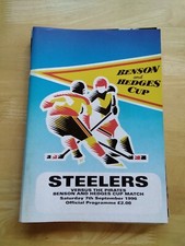 1996/97 SHEFFIELD STEELERS v PETERBOROUGH PIRATES  ICE HOCKEY 7/9/96