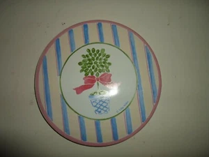 Plant Design Ceramic Trivet 9" /23cm - Picture 1 of 5