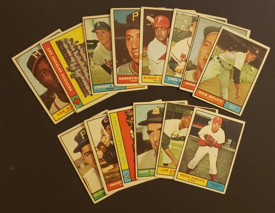 1961 Topps Baseball Cards - Commons and Stars - PICK YOUR CARD Quantity Discount - Image 1 of 1
