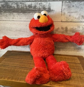 Sesame Street BIG Hugs ELMO Plush Toy Talking Hug Doll Interactive WORKING 22" - Picture 1 of 3