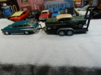 1957,1955 年,雪车和汽车拖车 — 第 1/4 张图片