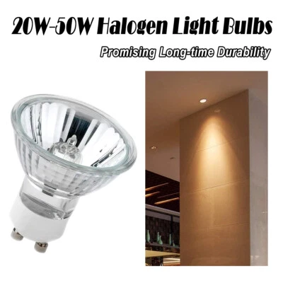 Halogen-Spotlight-Glühbirne 2800–3200 K AC220 V DC12 V Gu10 Mr16 Gu5.3 20 W 35 W - Bild 1 von 4