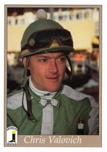 Chris Valovich trading card (Horse Racing) 1996 Jockey Star #207 - Picture 1 of 1