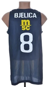 FENERBAHCE BASKETBALL SHIRT JERSEY FENERIUM L #8 BJELICA - Picture 1 of 4