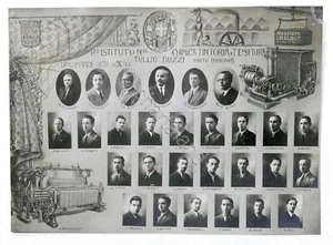 Foto Institut für Chemie Färben und Weben - Rasen - Diplomaten 1931 - Bild 1 von 1