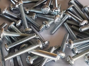 100pcs #6-32 x 3/4" Phillips Pan Head Machine Screws Bolts Steel Zinc coated - Picture 1 of 3