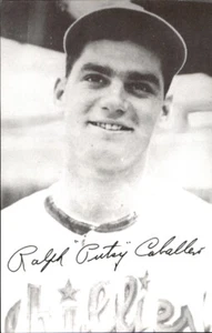 Putsy Caballero Phillies Signed 3x5 Repo Postcard 178104 - Picture 1 of 1
