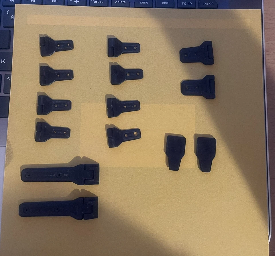 Axial SCX6 Jeep JLU 4dr Wrangler Scale Hinge Covers - Image 1 of 1