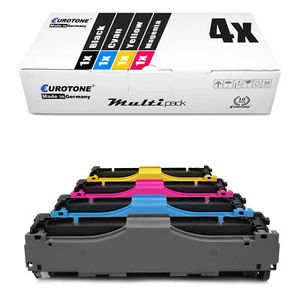 4x Eurotone ECO Patrone XXL f�r HP Color LaserJet Pro Mf� M-477-f�w - Picture 1 of 3