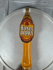 "J W Dundee's The Original Honey Brown Lager mango de grifo de cerveza extra rico 11""" - Imagen 1 de 5