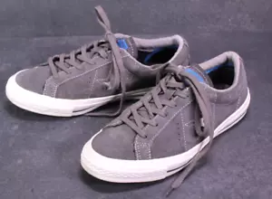 Converse One Star Unisex Chucks OX Sneaker Gr. 38 grau weiß Leder CB2205 - Bild 1 von 7