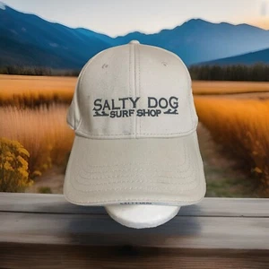 Gorra de béisbol Salty Dog Surf Shop Panama City Beach FL correa ajustable - Imagen 1 de 8