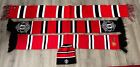 Manchester United Football - 3 Scarves And A Hat  (Man Utd).     (16)