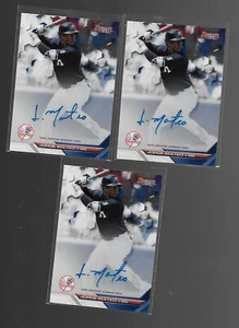 2016 Bowman's Best Jorge Mateo (3) Autogramm Rookie New York Mets - Bild 1 von 2