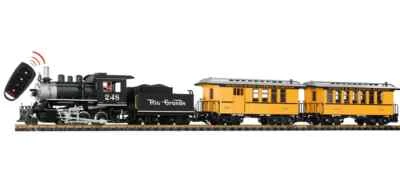 Piko G Scale 38112 Denver & Rio Grande Western Passenger R/C Starter Set smok-sn - Image 1 of 2