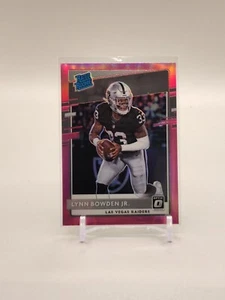 Lynn Bowden Jr. 2020 Donruss Optic #182 Rated Rookie Pink Prizm - Bild 1 von 2
