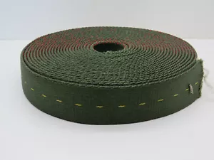 25 Fuß Rolle Mil-W-4088K Mil-Spec Nylon Gurtband Gurt, grün/gelb, 1,75 Zoll breit - Bild 1 von 10