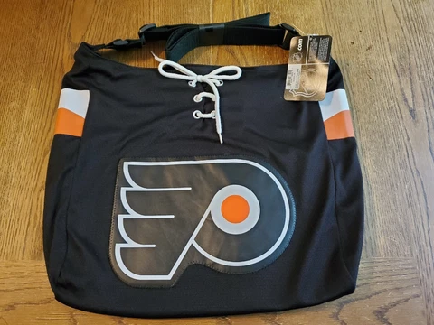 Philadelphia Flyers Nhl Tote Bag, Handbag, Purse NEW With Tags Cover