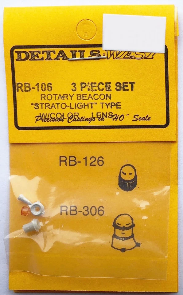 Details West 106 xs HO Rotary Beacon Roof Mount - Image 1 of 1