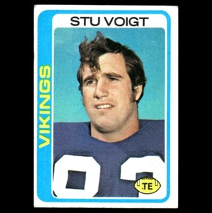 1978 Topps - Stu Voigt #489 Minnesota Vikings 🏈 Football Card - Picture 1 of 3