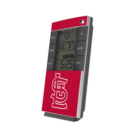 St. Louis Cardinals Solid Digital Desk Clock Cover