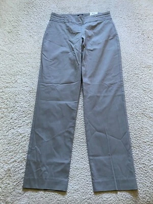 JM Collection 女式修身锥形拉铆钉裤灰色 M 码 (31 x 30) — 第 1/4 张图片