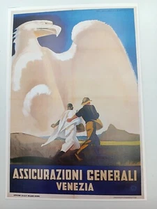 Ritaglio Pubblicità D'Epoca Assicurazioni Generali Venezia - Picture 1 of 1