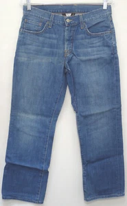 LUCKY BRAND sz 30 "221 ORIGINAL STRAIGHT" HEMMED BLUE JEANS  (#149) - Picture 1 of 10
