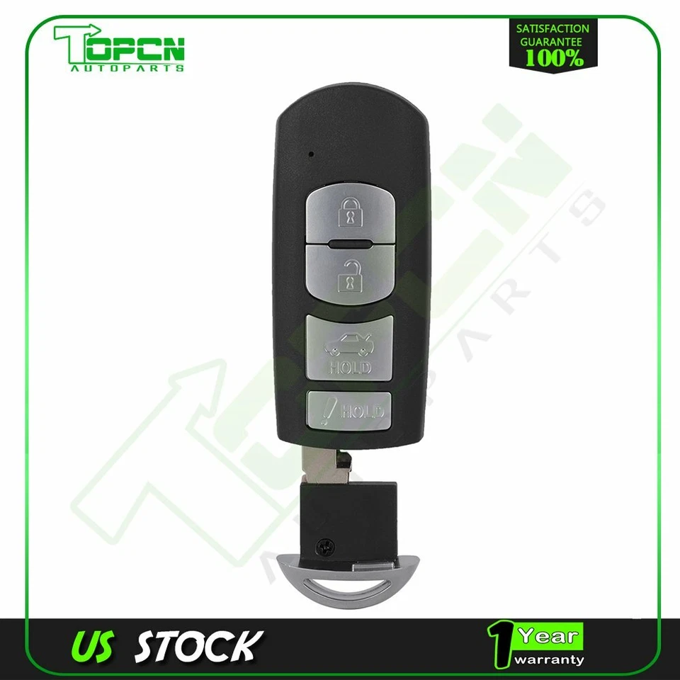 Replacement for 2017 2018 2019 Toyota Yaris iA Keyless Entry Remote Fob - Image 1 of 4