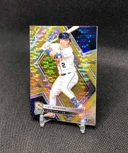 2019 Spectra Alex Bregman /10 GOLD PULSAR PRIZM SSP No. 1 (1/10) FOTL BOOKEND!! - Picture 1 of 16