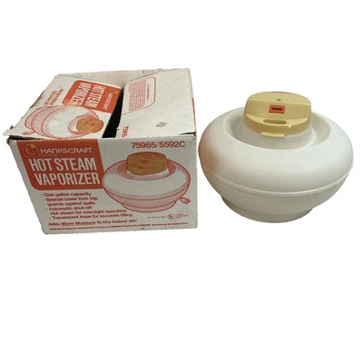 Vaporizador de vapor caliente Hankscraft Gerber modelo 5592C 1 galón probado funciona de colección Foto 1 de 4