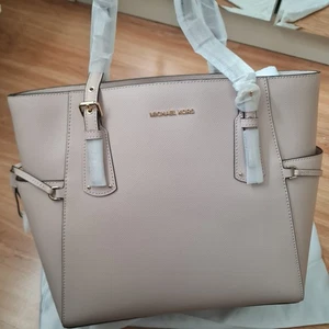 Michael Kors Voyager Tote Bag Soft pink Saffiano Leder, Neu - Bild 1 von 10